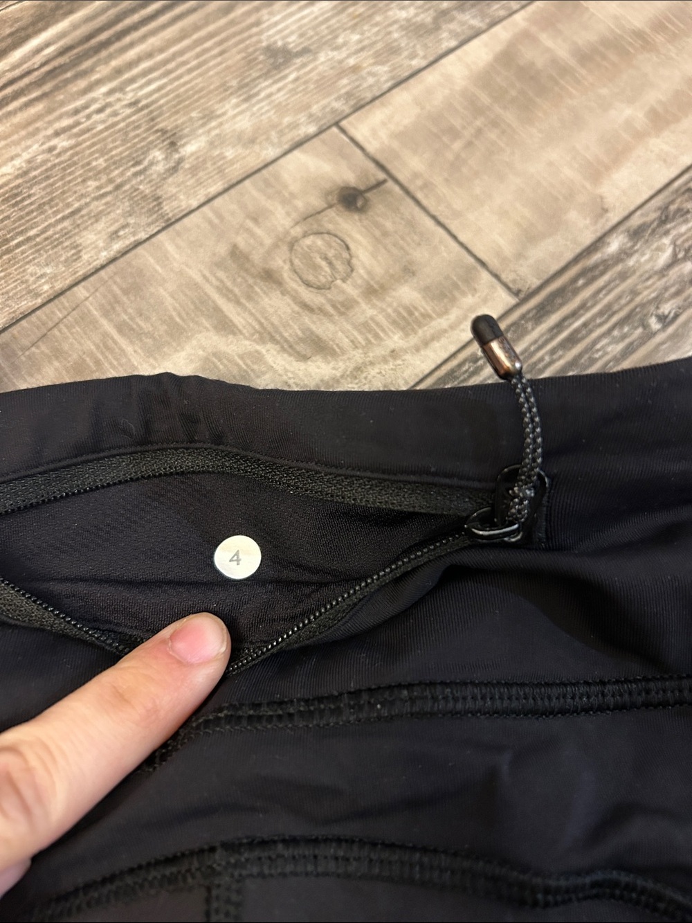 Lululemon Black Athletic Leggings - Picture 4 of 5